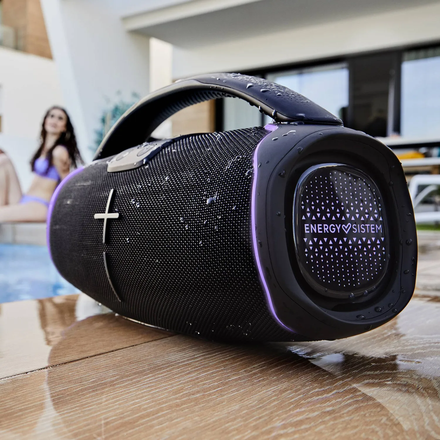 Energy Sistem HyperBeat enceinte Bluetooth noir 80 W LED