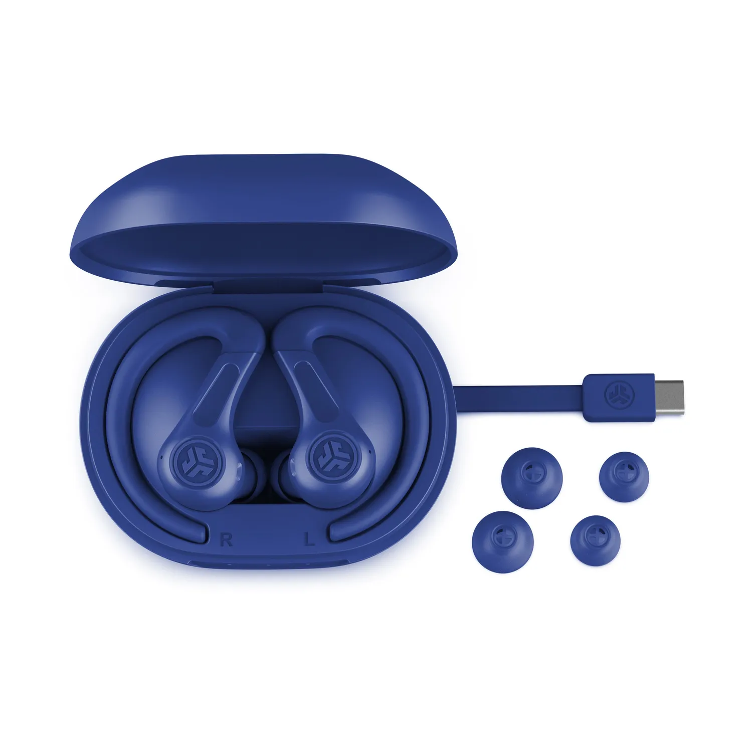 JLab JBuds Sport ANC 4 écouteurs sport cobalt ANC 60h