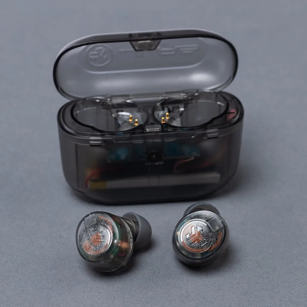 JLab GO Air POP écouteurs sans fil transparent 32h