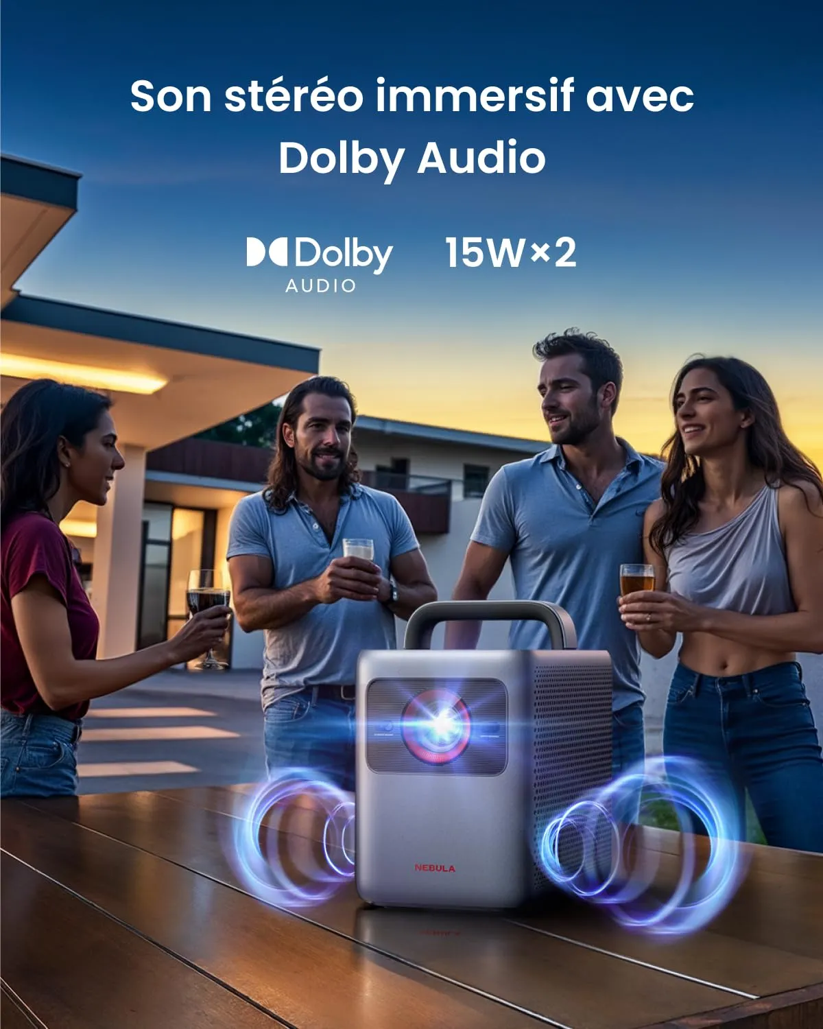 Nebula Cosmos 4K SE vidéoprojecteur intelligent 200" 1800lm
