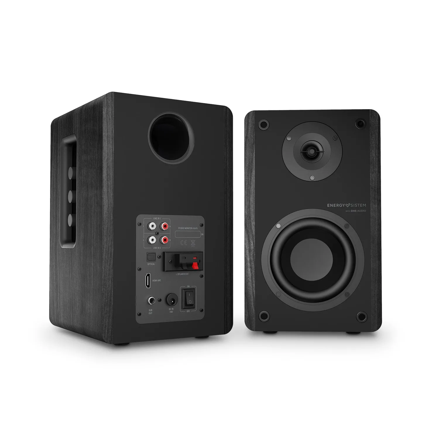 Energy Sistem Studio Monitor 4 Hi Fi enceintes actives paire Bluetooth