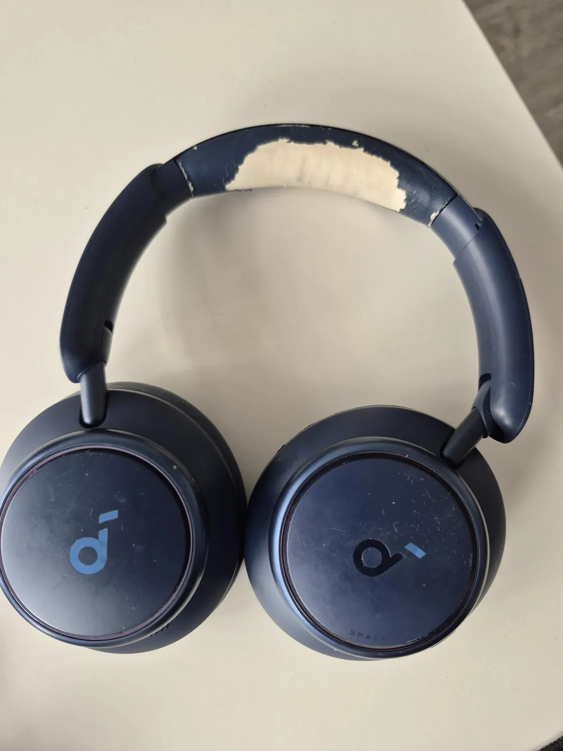 Soundcore Space Q45 casque blanc réduction de bruit