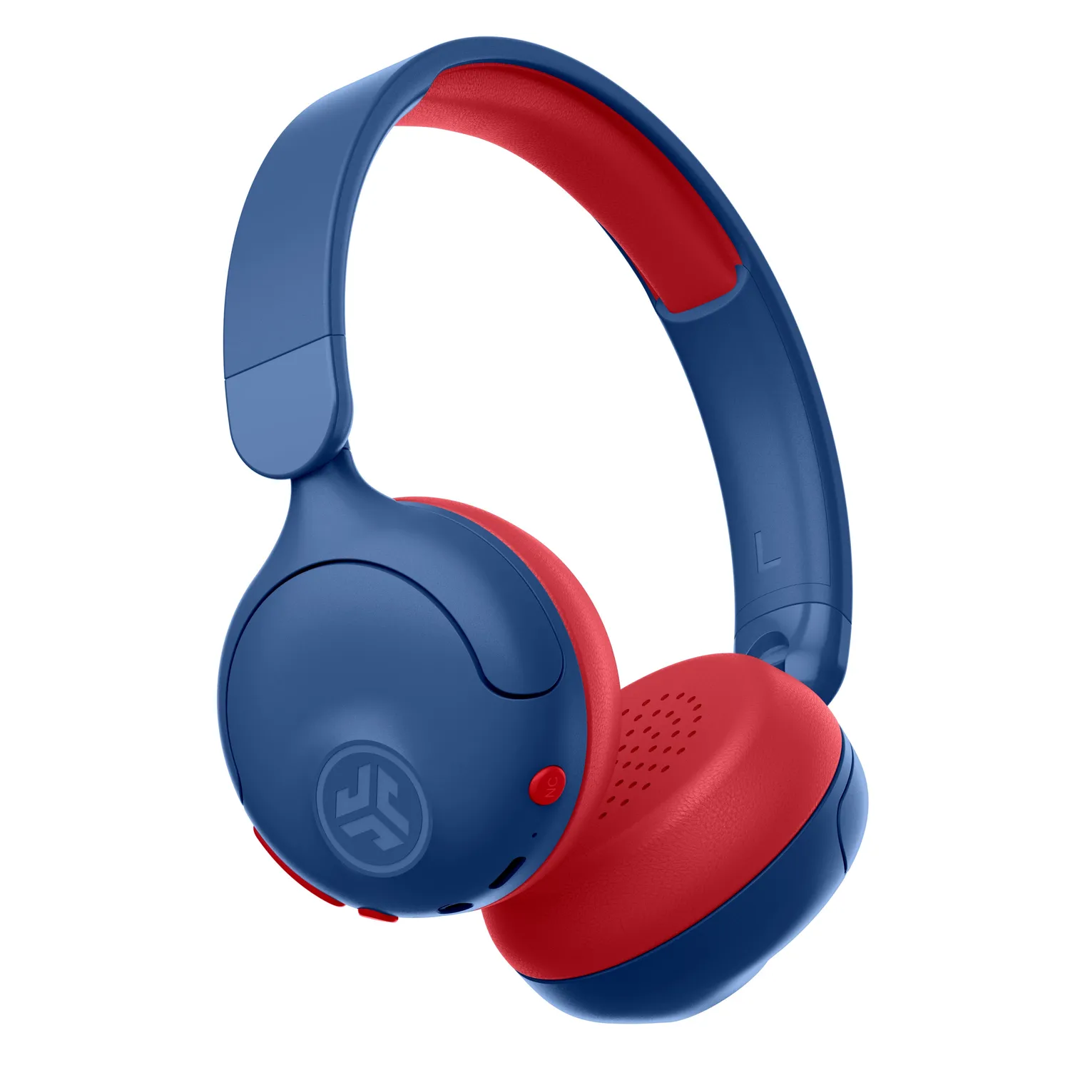 JLab JBuddies ANC casque enfant bleu/rouge réduction bruit