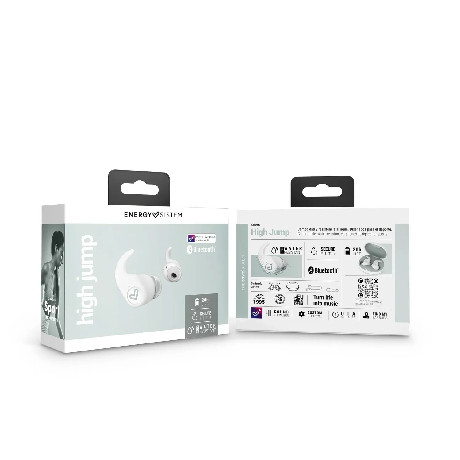 Energy Sistem High Jump écouteurs sport Moon IPX5 20 h