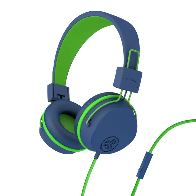 JLab JBuddies Studio casque enfant filaire vert 85dB