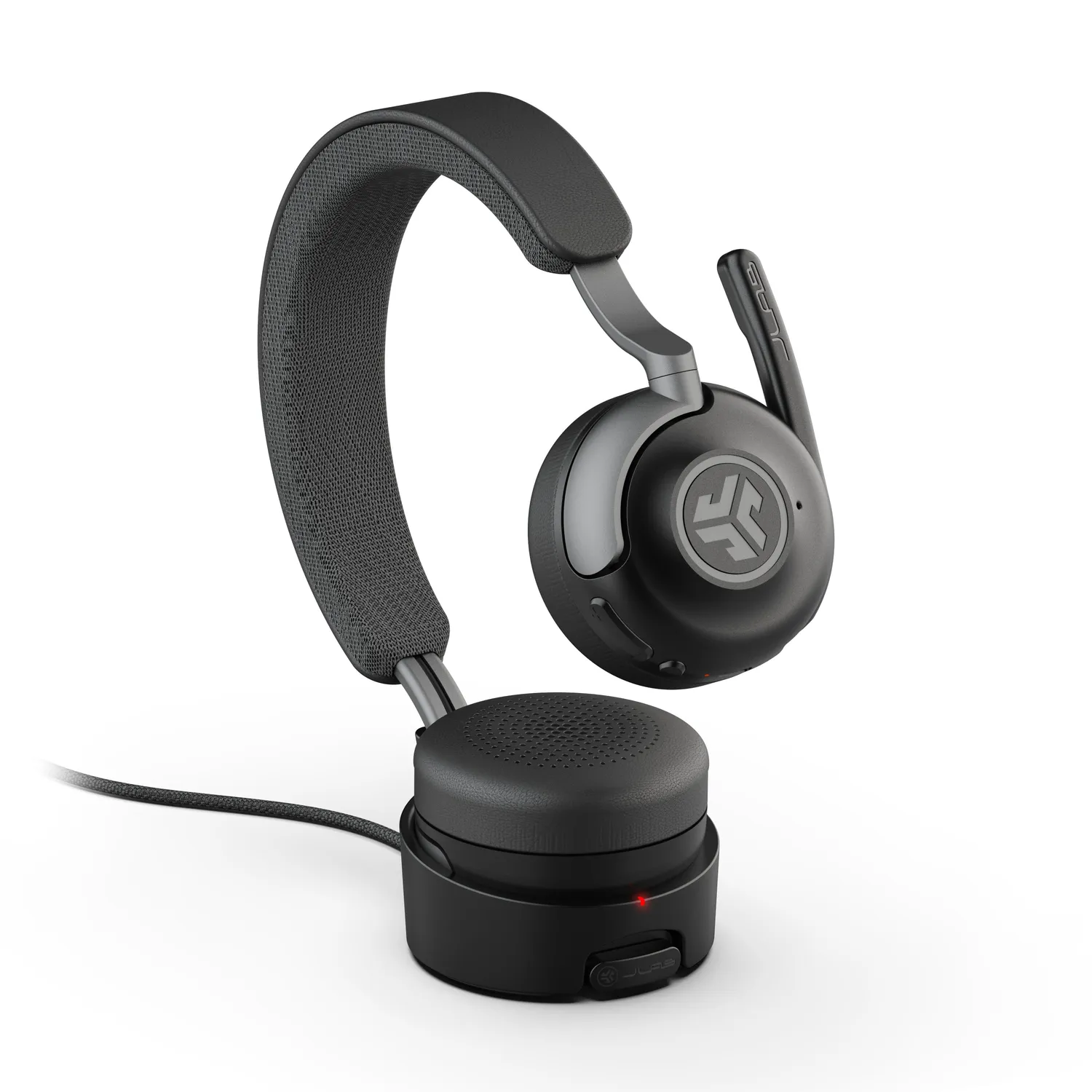 JLab Epic Work ANC casque bluetooth on-ear noir 90h