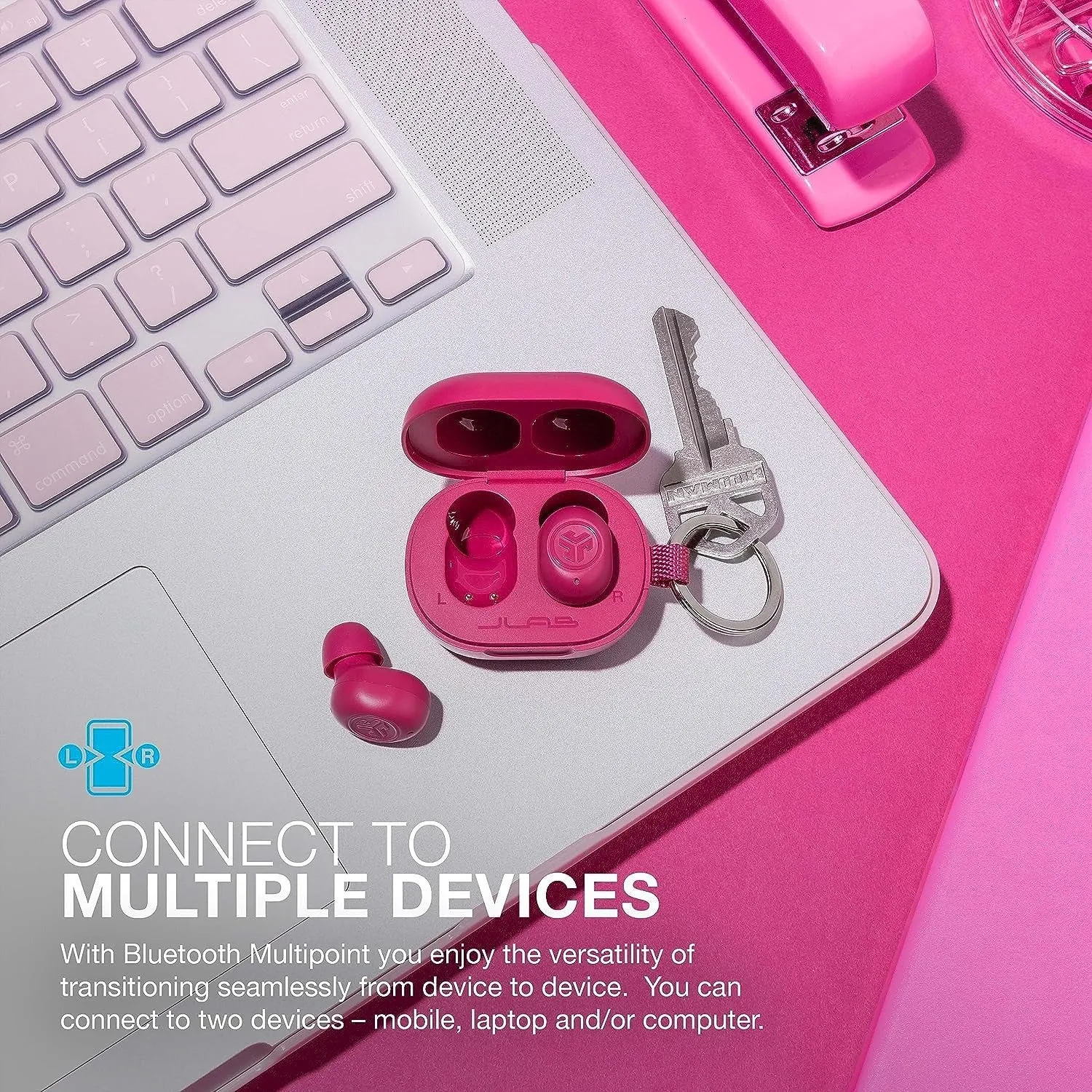 JLab JBuds Mini écouteurs sans fil lot 5 couleurs multipoint