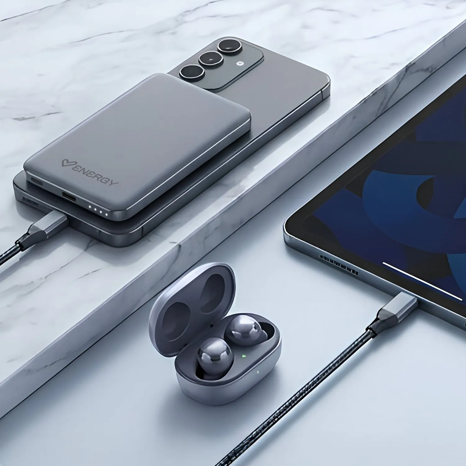 Energy Sistem Magnetic Powerbank 5000 mAh Graphite 15W
