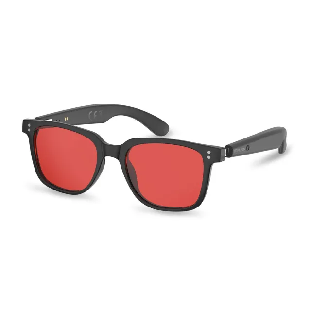 Energy Sistem Night Mode Music Sunglasses lunettes bluetooth noire verres rouges
