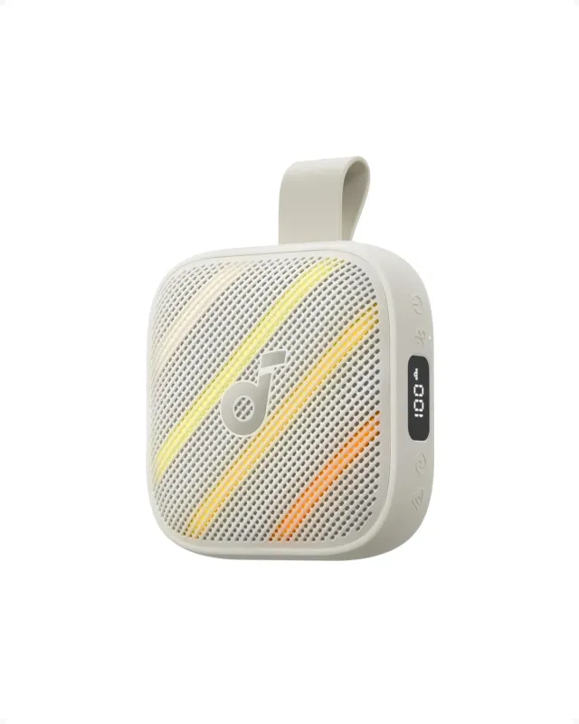 Soundcore Boom Go 3i enceinte Bluetooth portable beige