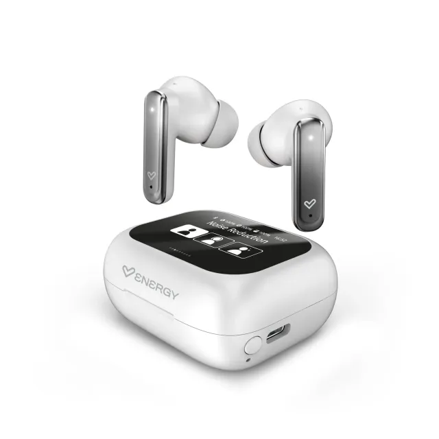 Energy Sistem ScreenSound écouteurs TWS Snow ANC 25 h