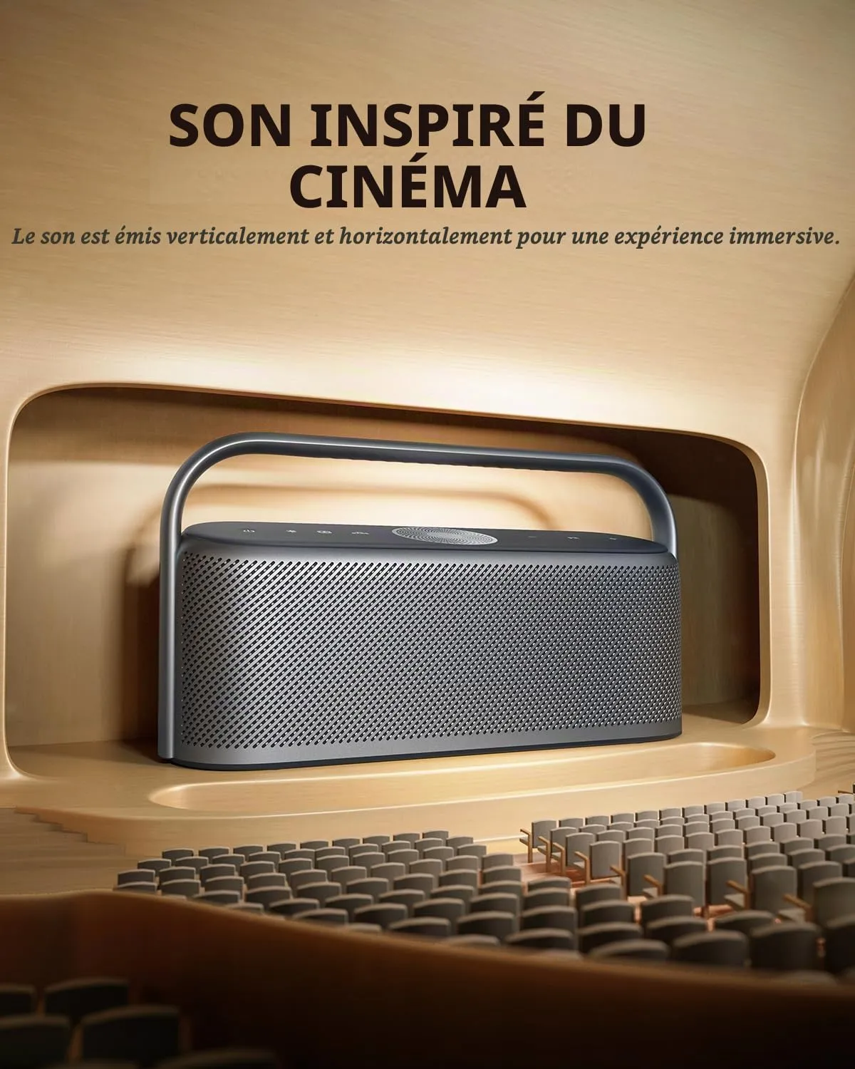 Soundcore Motion X600 enceinte bluetooth noir 50W spatial
