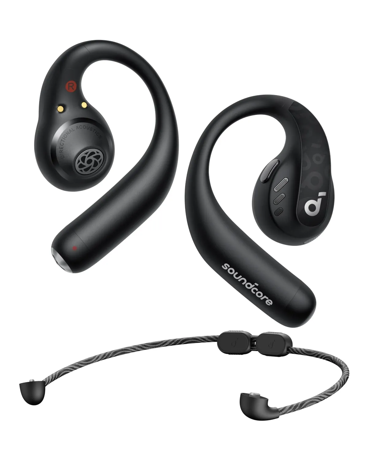 Soundcore AeroFit Pro écouteurs open-ear blanc forêt LDAC