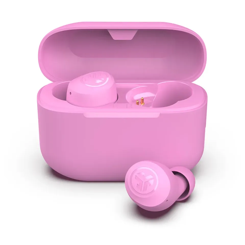 JLab GO Pop+ écouteurs bluetooth rose 35h IPX4