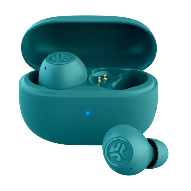 JLab GO Pop ANC écouteurs bluetooth teal 24h