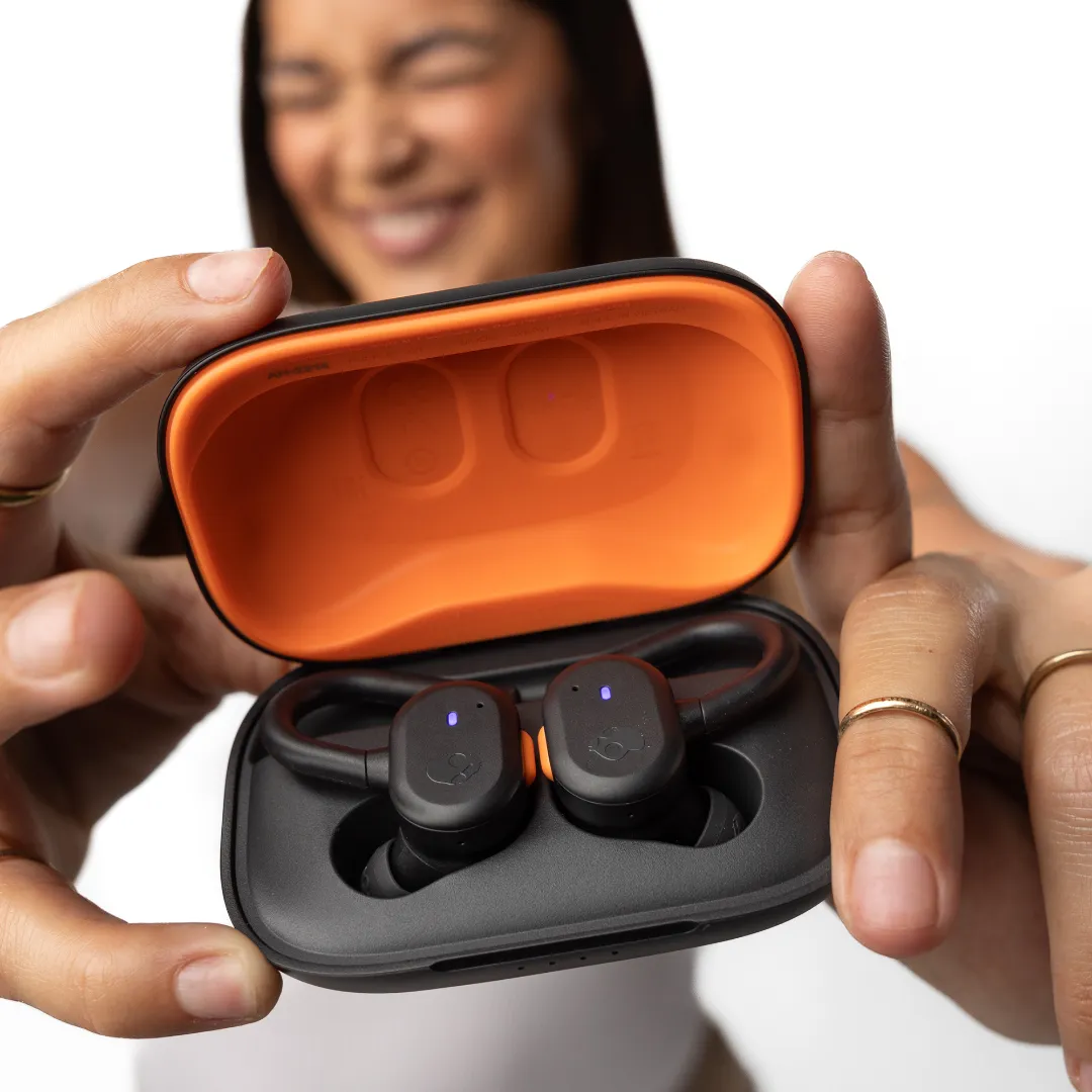 Skullcandy Push Active écouteurs Black Orange sport