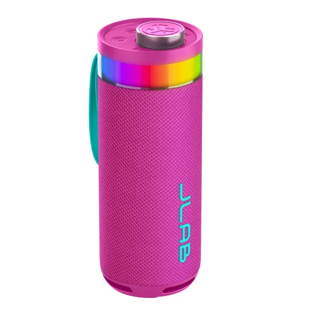 JLab Go Party enceinte Bluetooth rose IP56
