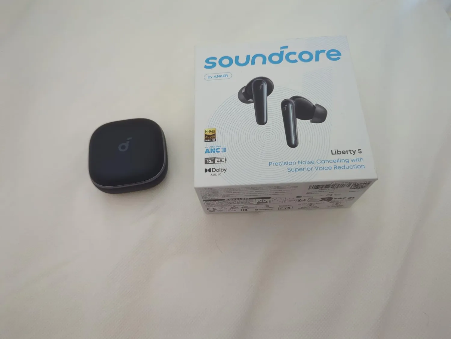 Soundcore Liberty 5 écouteurs noir minuit Dolby