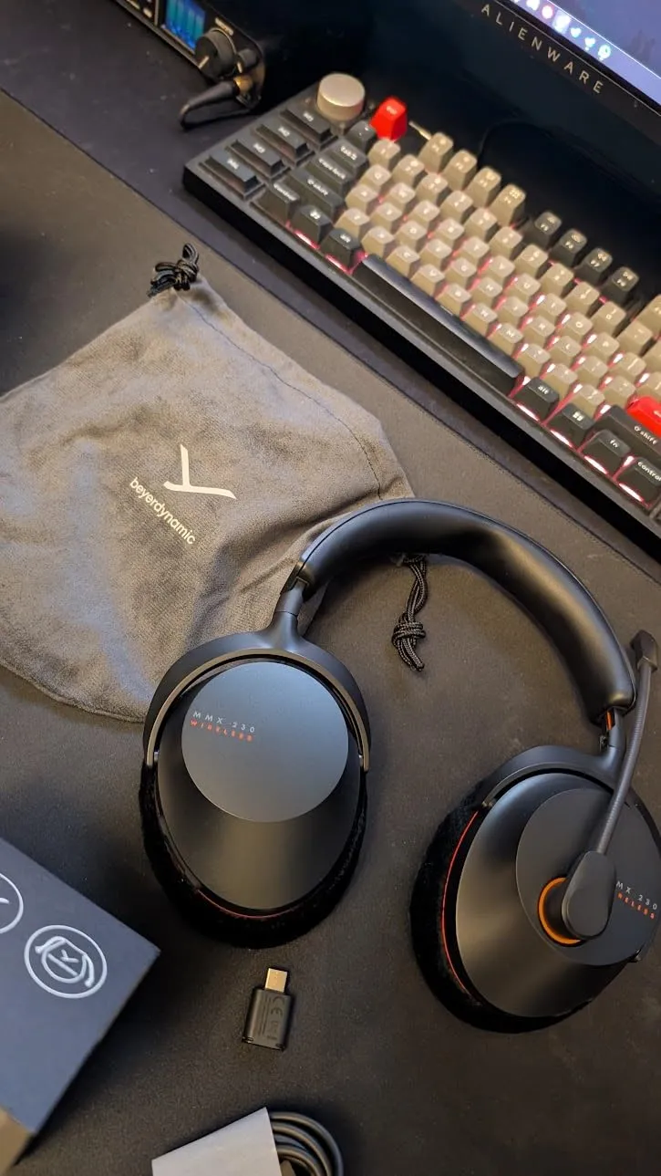 beyerdynamic MMX 230 casque gaming sans fil noir