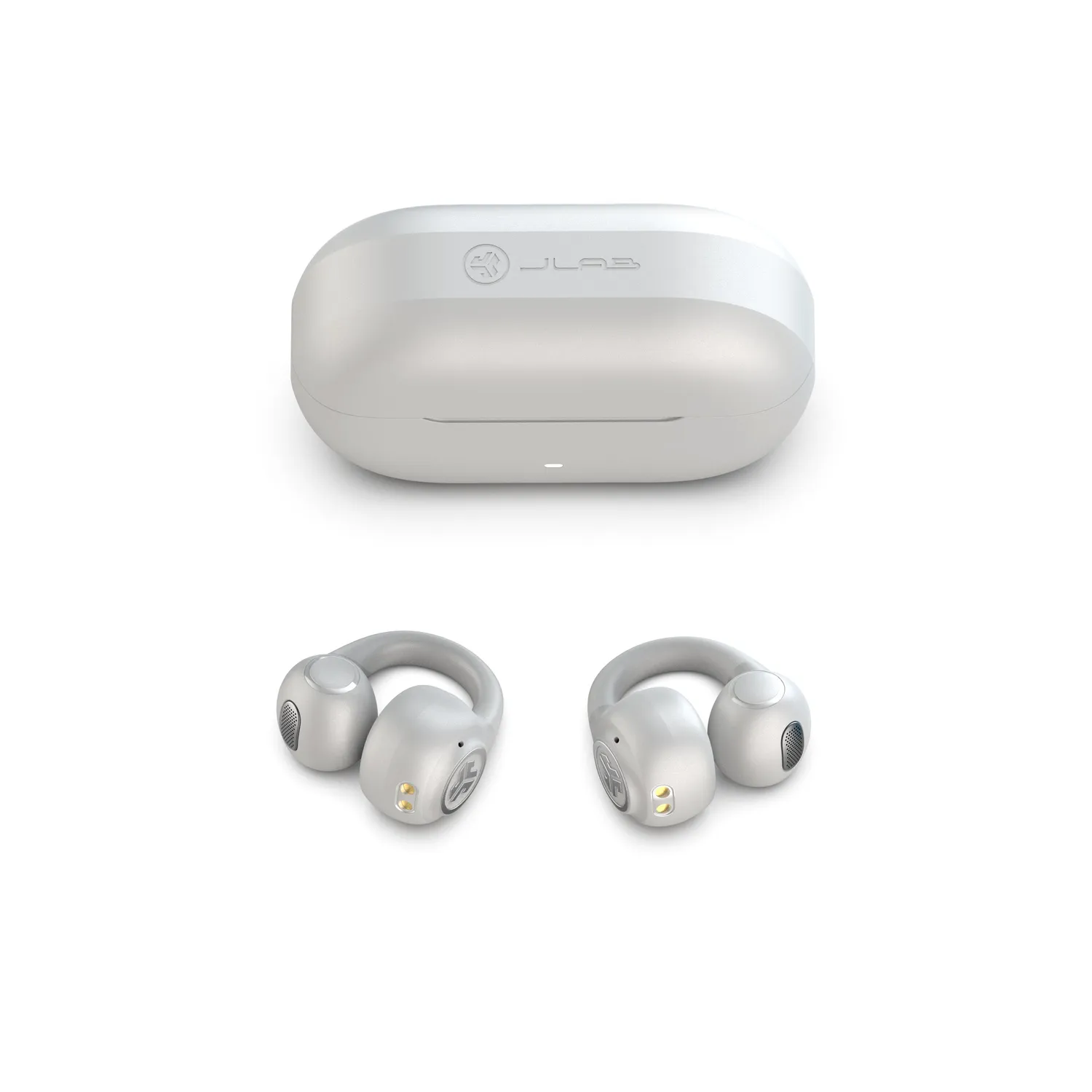 JLab Flex Open écouteurs sans fil blanc oreille ouverte