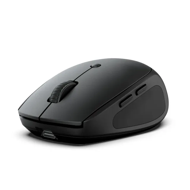 JLab GO Charge souris sans fil noire silencieuse