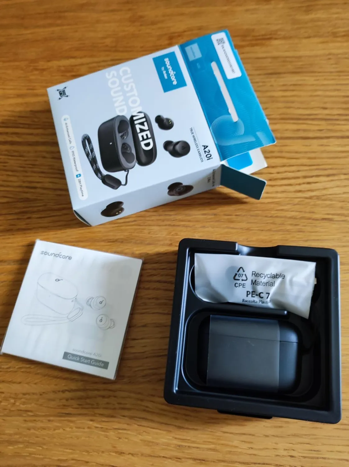 Soundcore by Anker A20i écouteurs bluetooth violet léger