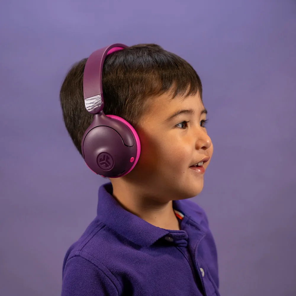 JLab JBuddies ANC casque enfant bluetooth violet 48h