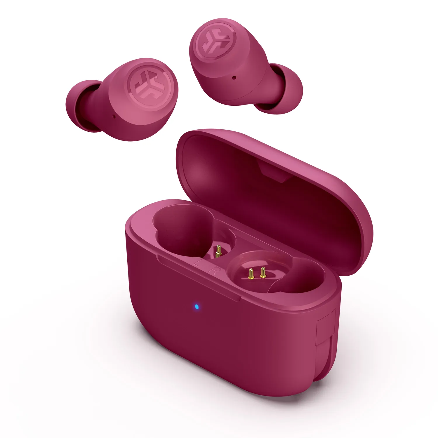 JLab GO Pop+ écouteurs sans fil rose foncé USB-C