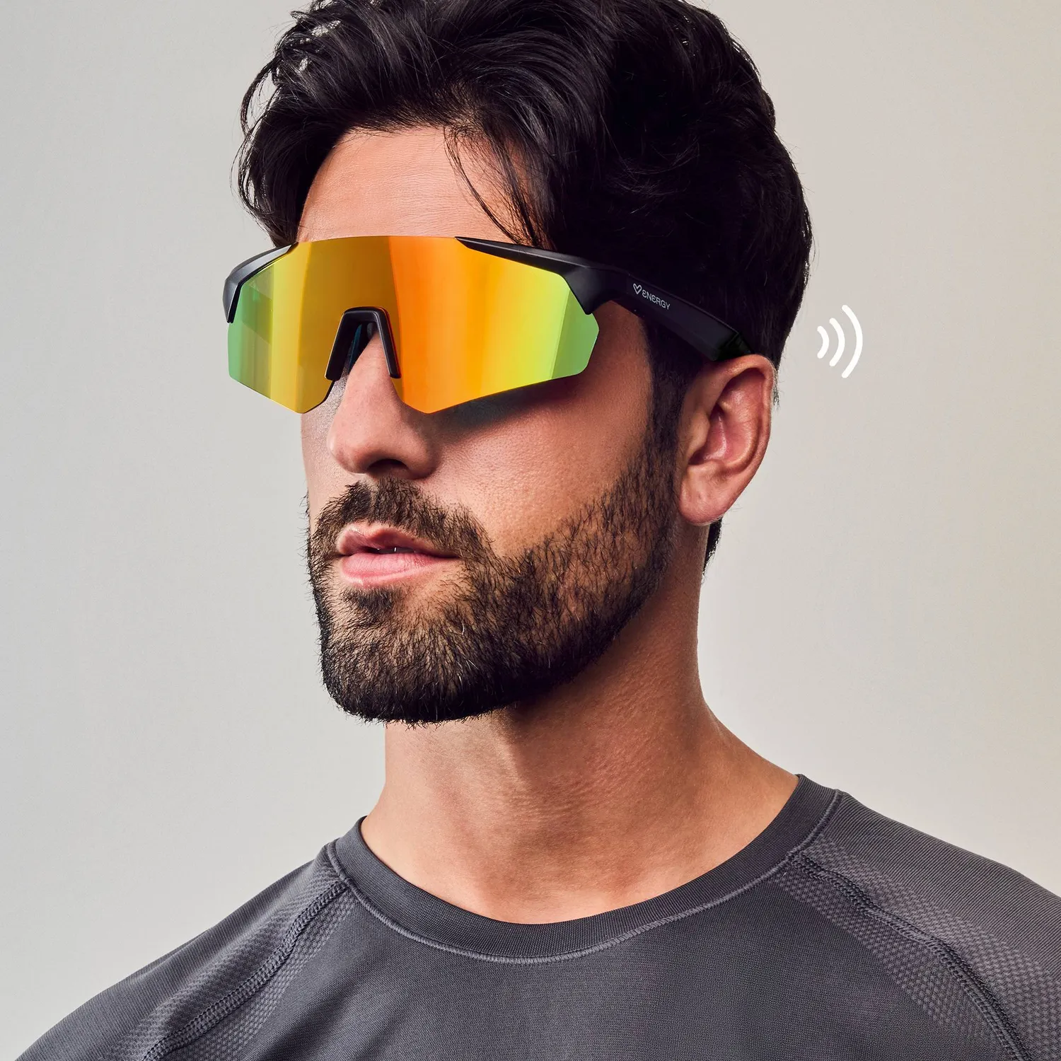 Energy Sistem AudioBurn Sport lunettes connectées noir UV400
