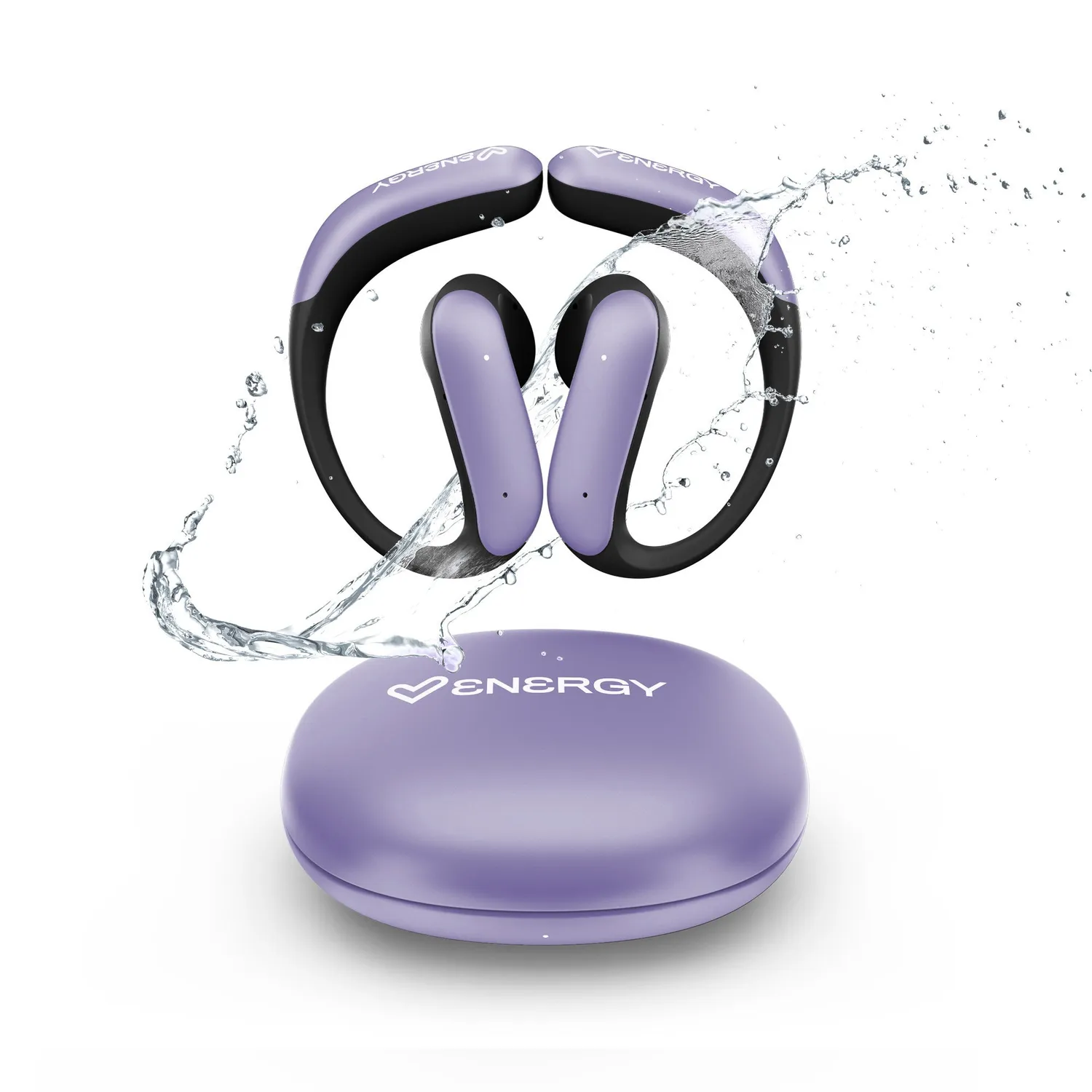 Energy Sistem PulseFit écouteurs Bluetooth Lavender IPX5