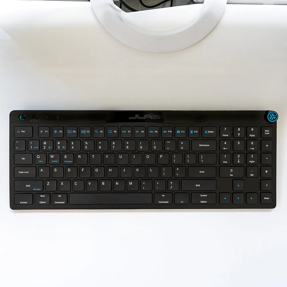 JLab JBuds clavier sans fil noir 95 touches multimédia