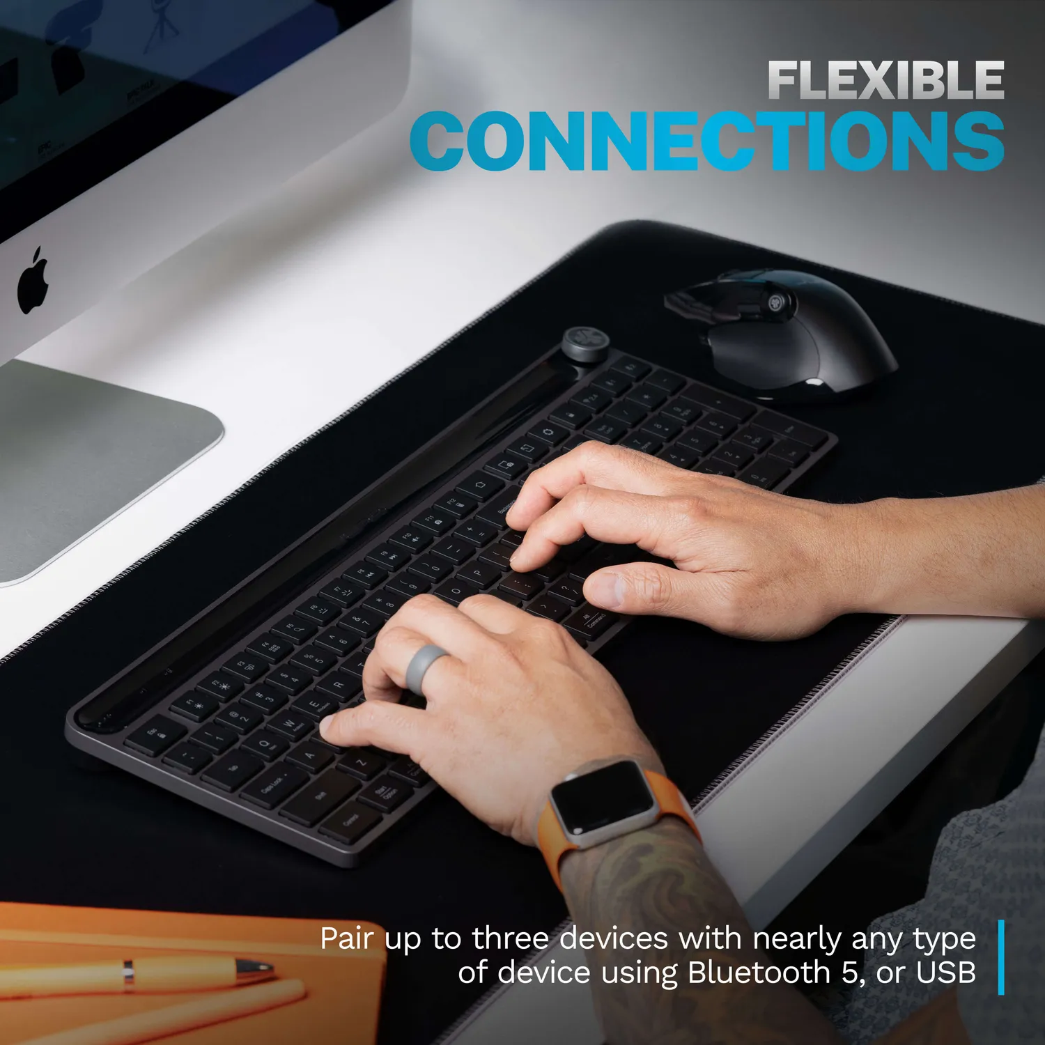 JLab Epic bundle clavier souris sans fil 3 appareils