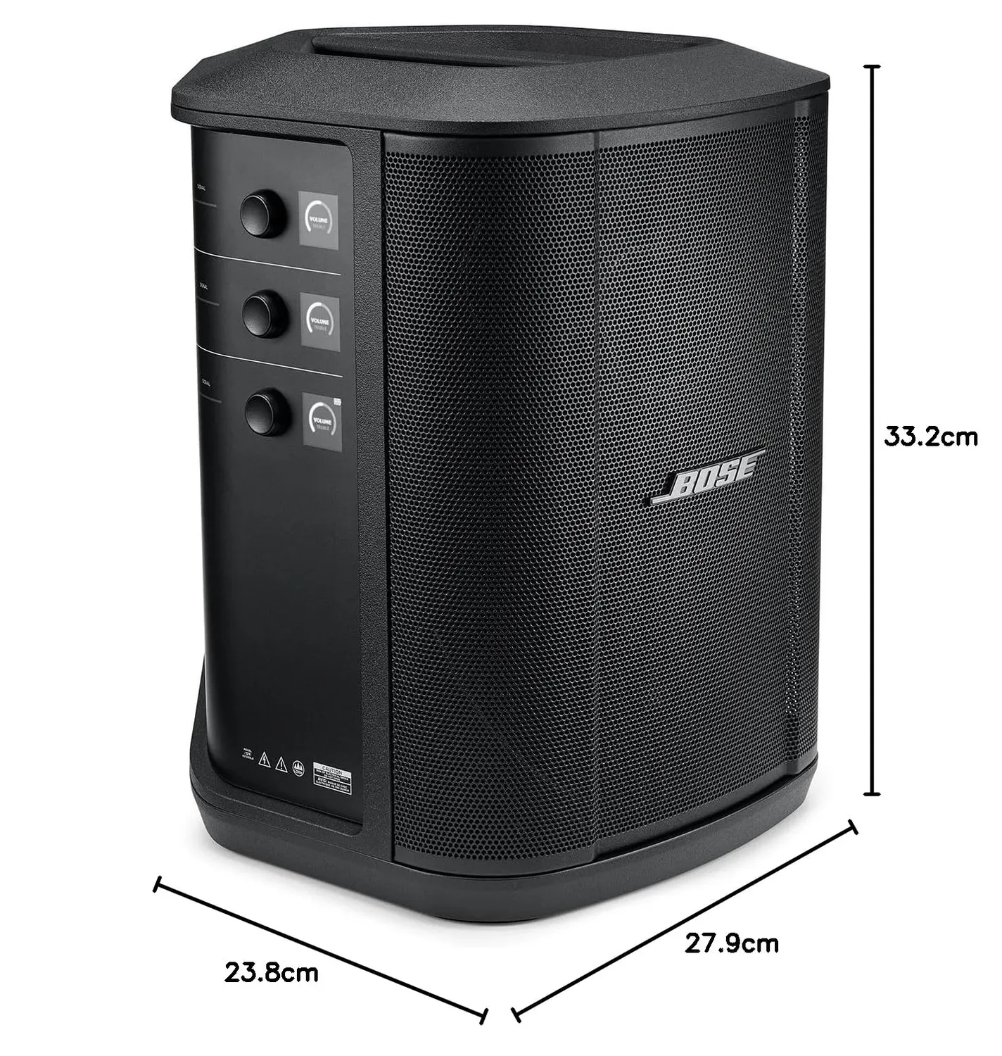 Bose S1 Pro+ enceinte sono portable noire batterie