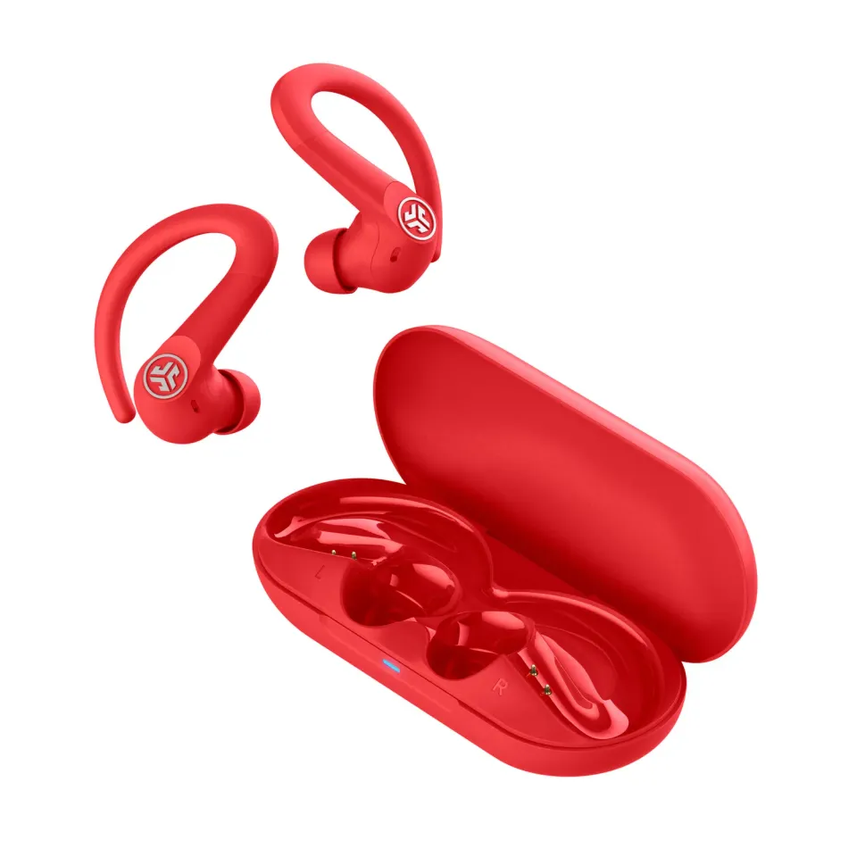 JLab GO Sport ANC écouteurs sans fil rose hibiscus ANC
