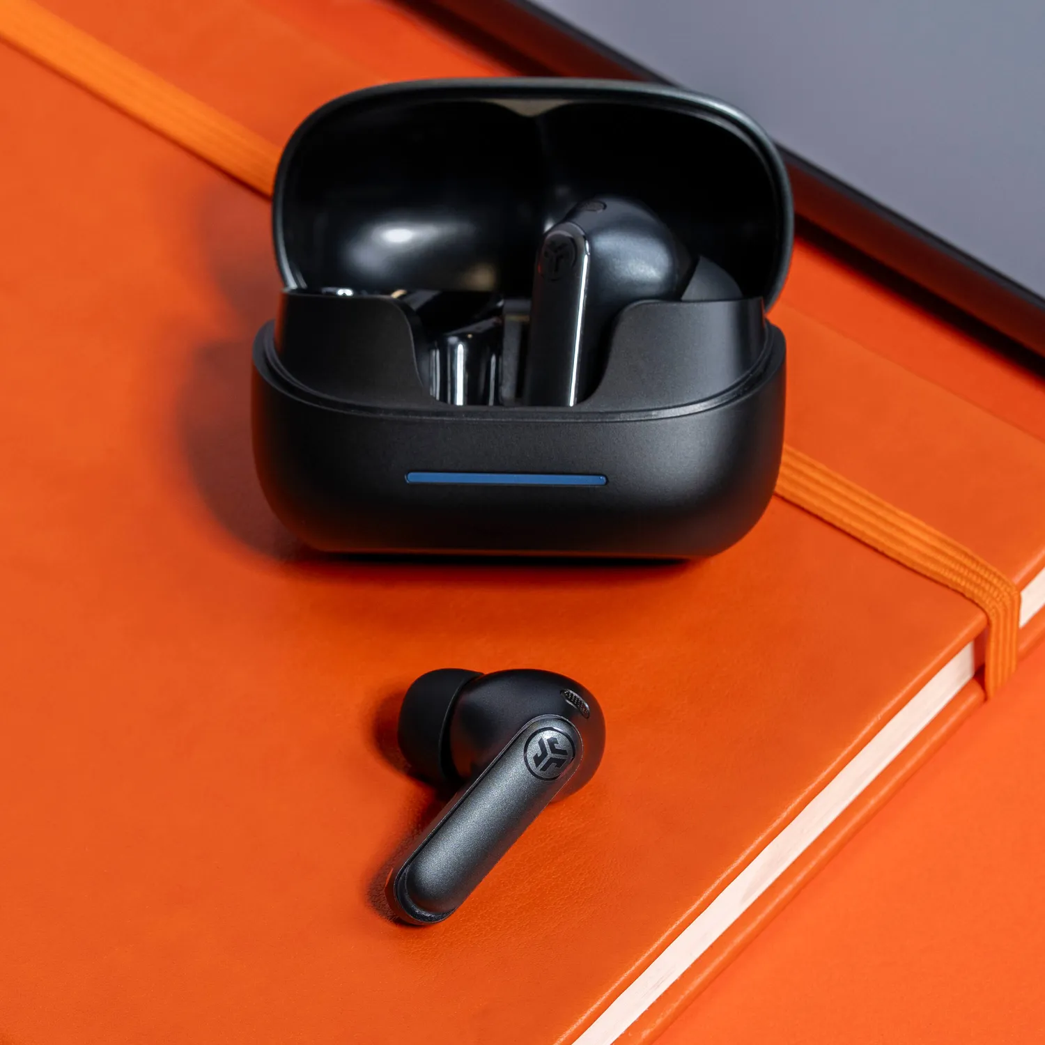 JLab Epic + Go Pods ANC écouteurs noir coffret