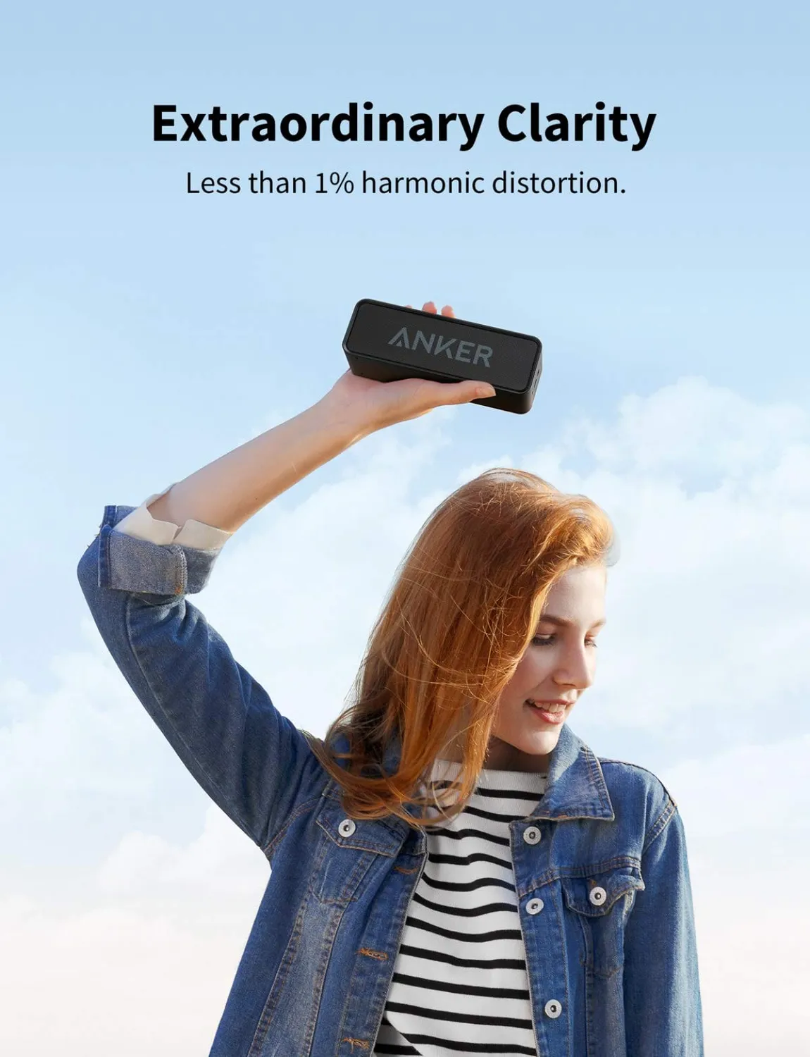 soundcore SoundCore enceinte bluetooth portable 24h noire