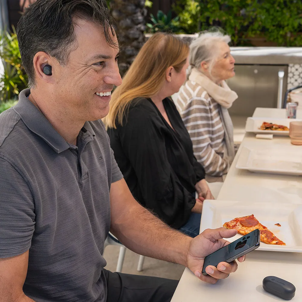 JLab Hear OTC aide auditive bluetooth graphite 40h
