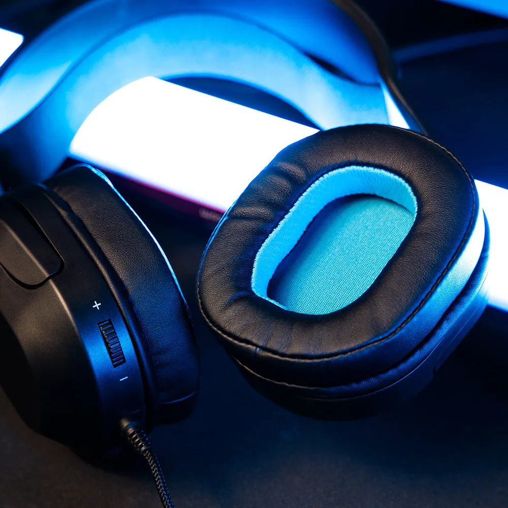 JLab Nightfall casque gaming filaire noir 50 mm