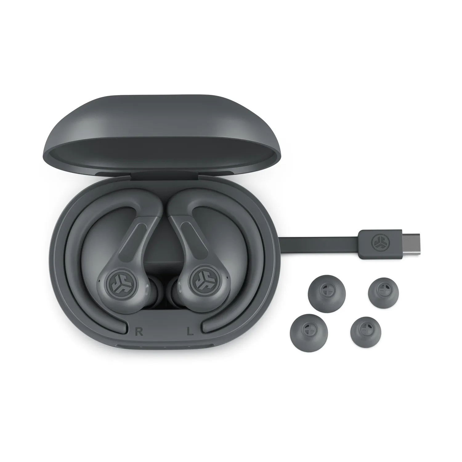 JLab JBuds Sport ANC 4 écouteurs graphite sport ANC
