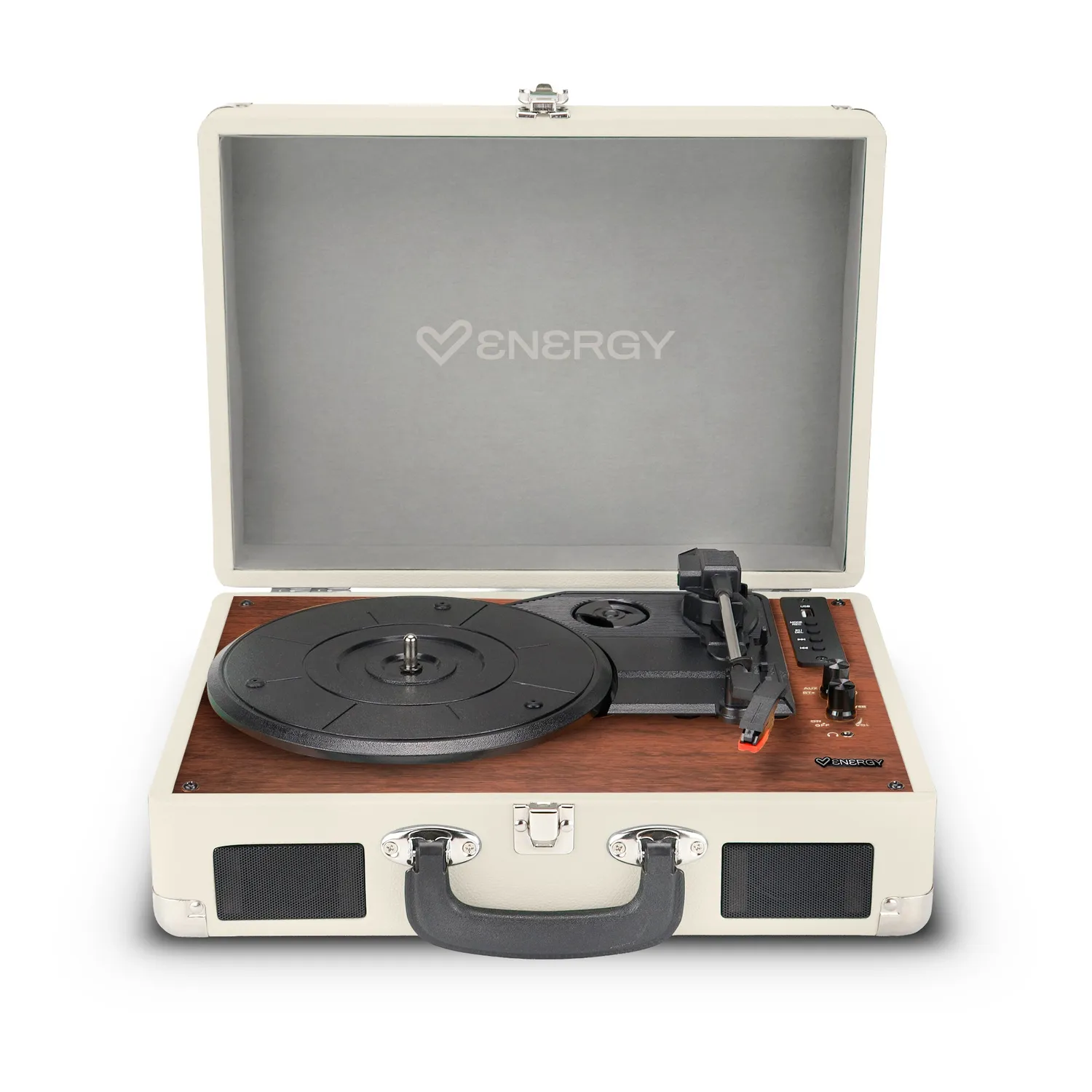 Energy Sistem RetroSpin platine vinyle ivoire bluetooth 33/45/78