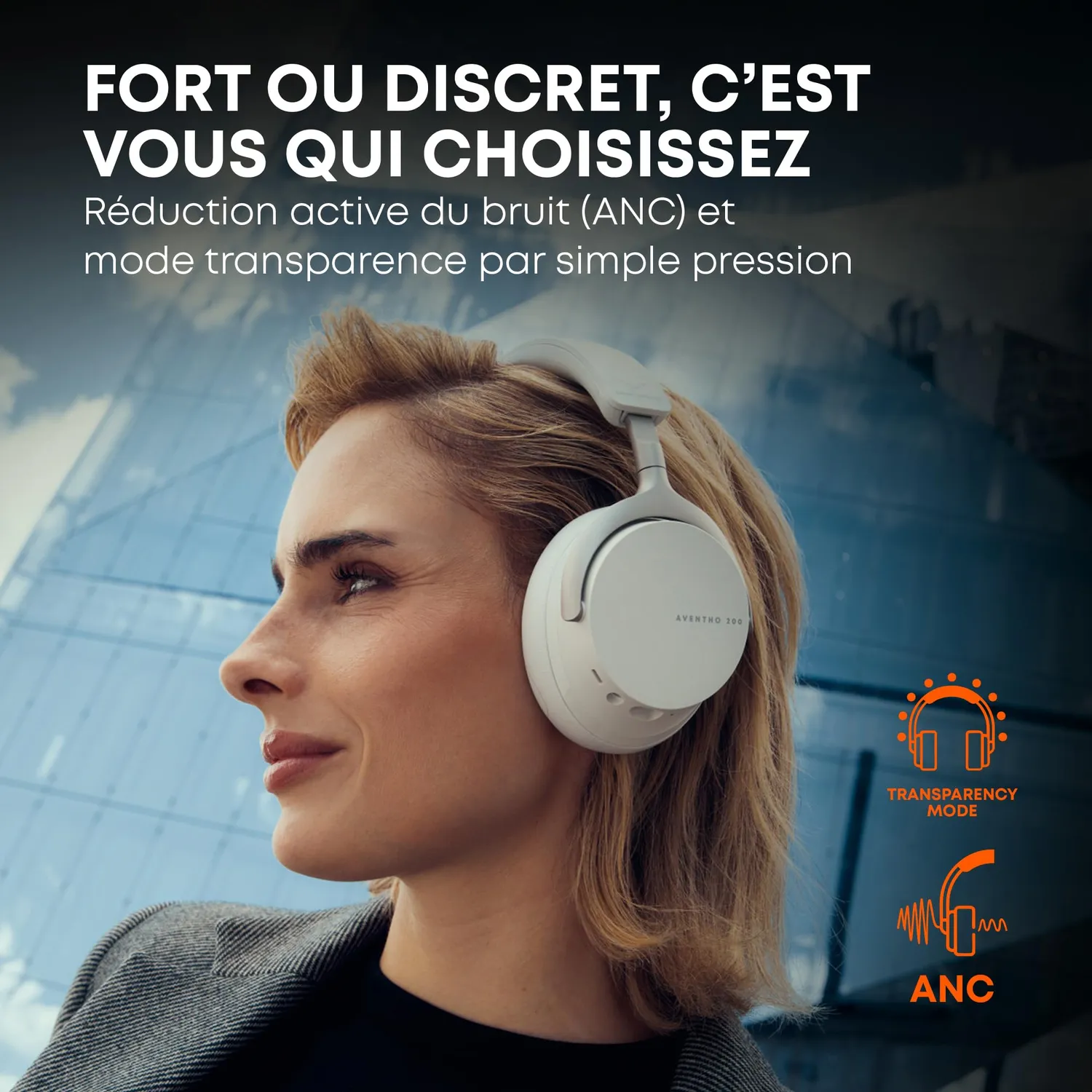 beyerdynamic Aventho 200 casque sans fil noir ANC