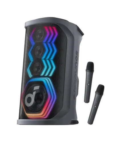 Soundcore Rave 3S enceinte Bluetooth 200W karaoké 2 micros