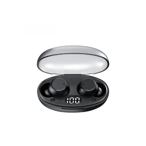 Soundswealth Mini écouteurs Bluetooth noir 18H LED