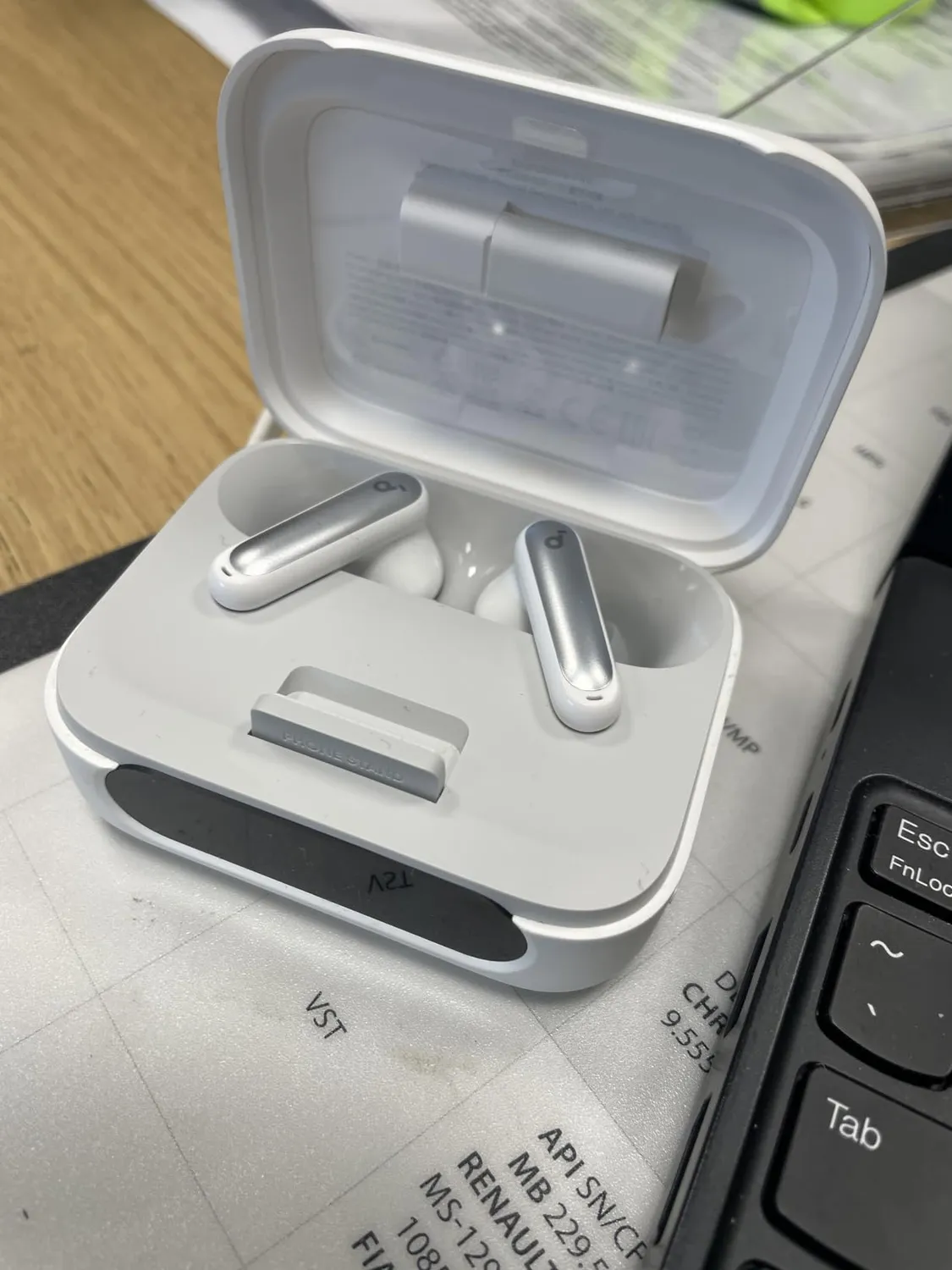 Soundcore P41i écouteurs bluetooth blanc Lightning
