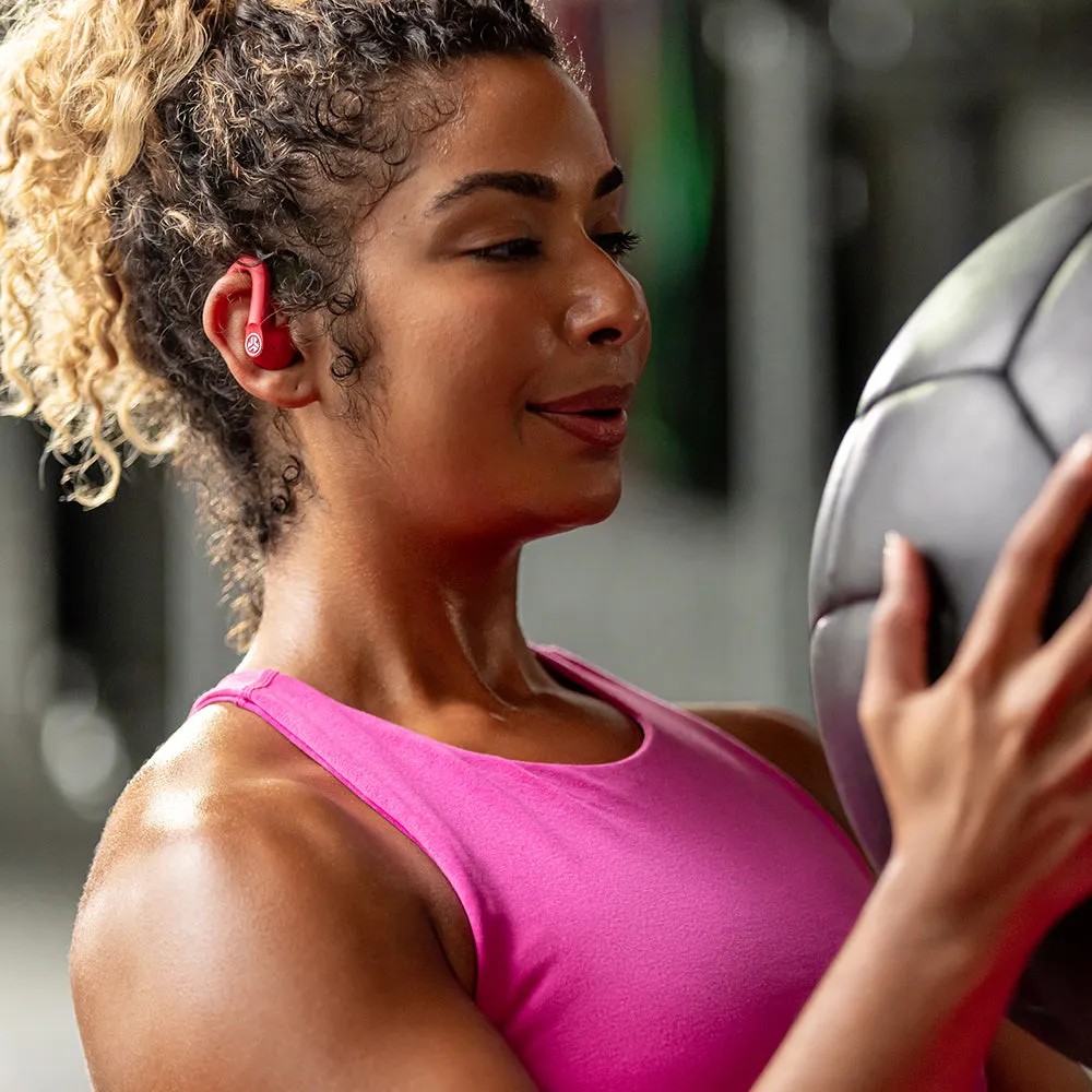 JLab GO Sport ANC écouteurs sans fil rose hibiscus ANC