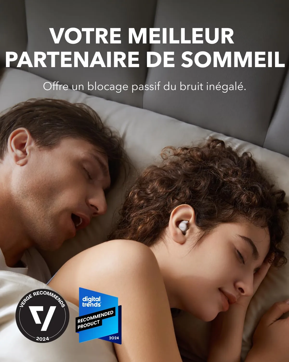 Soundcore Sleep A20 écouteurs sommeil latéral 80h