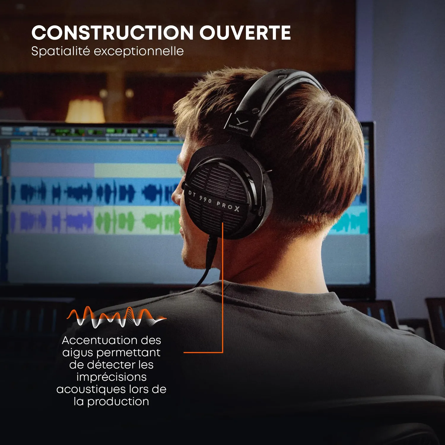 beyerdynamic DT 990 Pro X casque studio ouvert 48 ohms