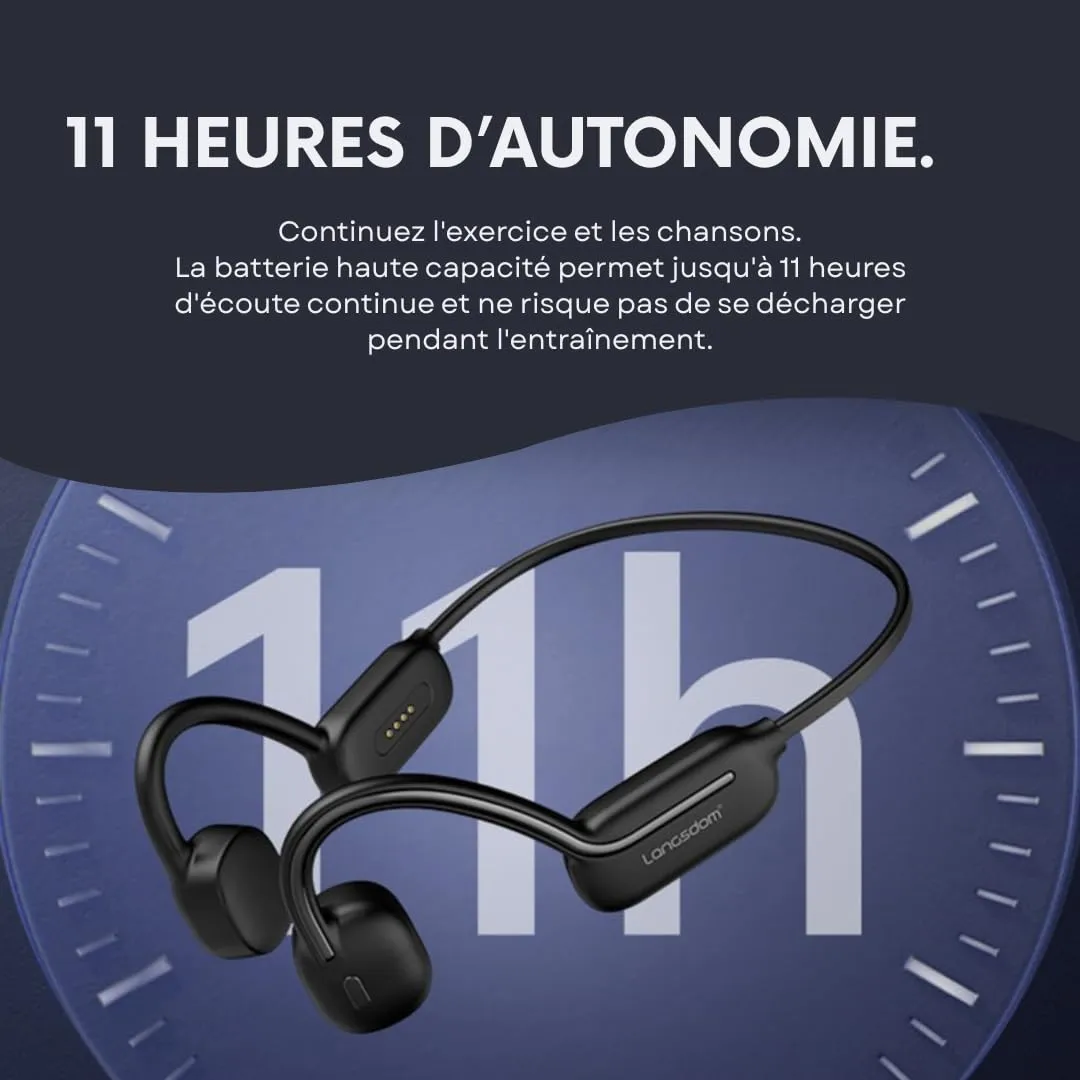 Soundswealth écouteurs natation IPX8 32Go 11h