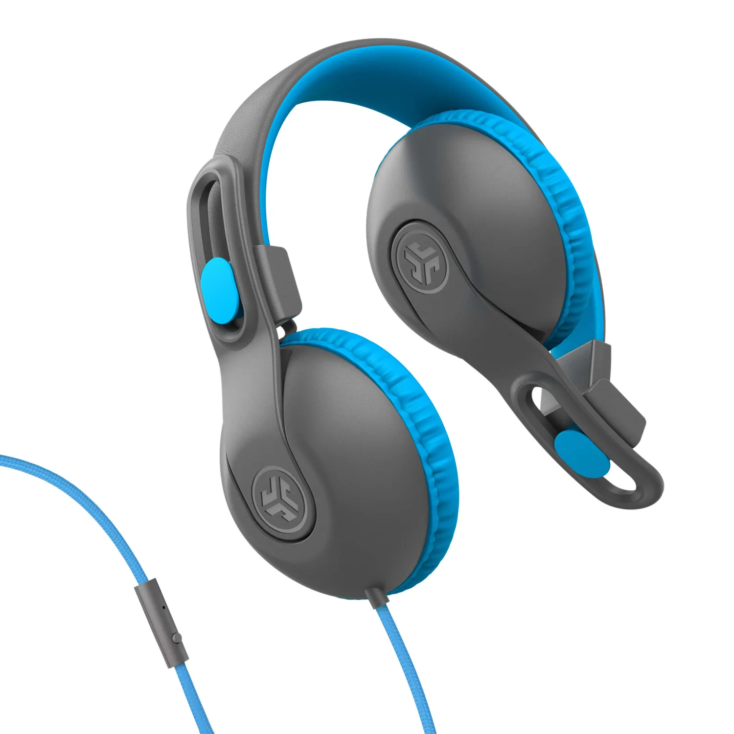 JLab JBuddies Studio 2 casque enfant filaire bleu 85 dB