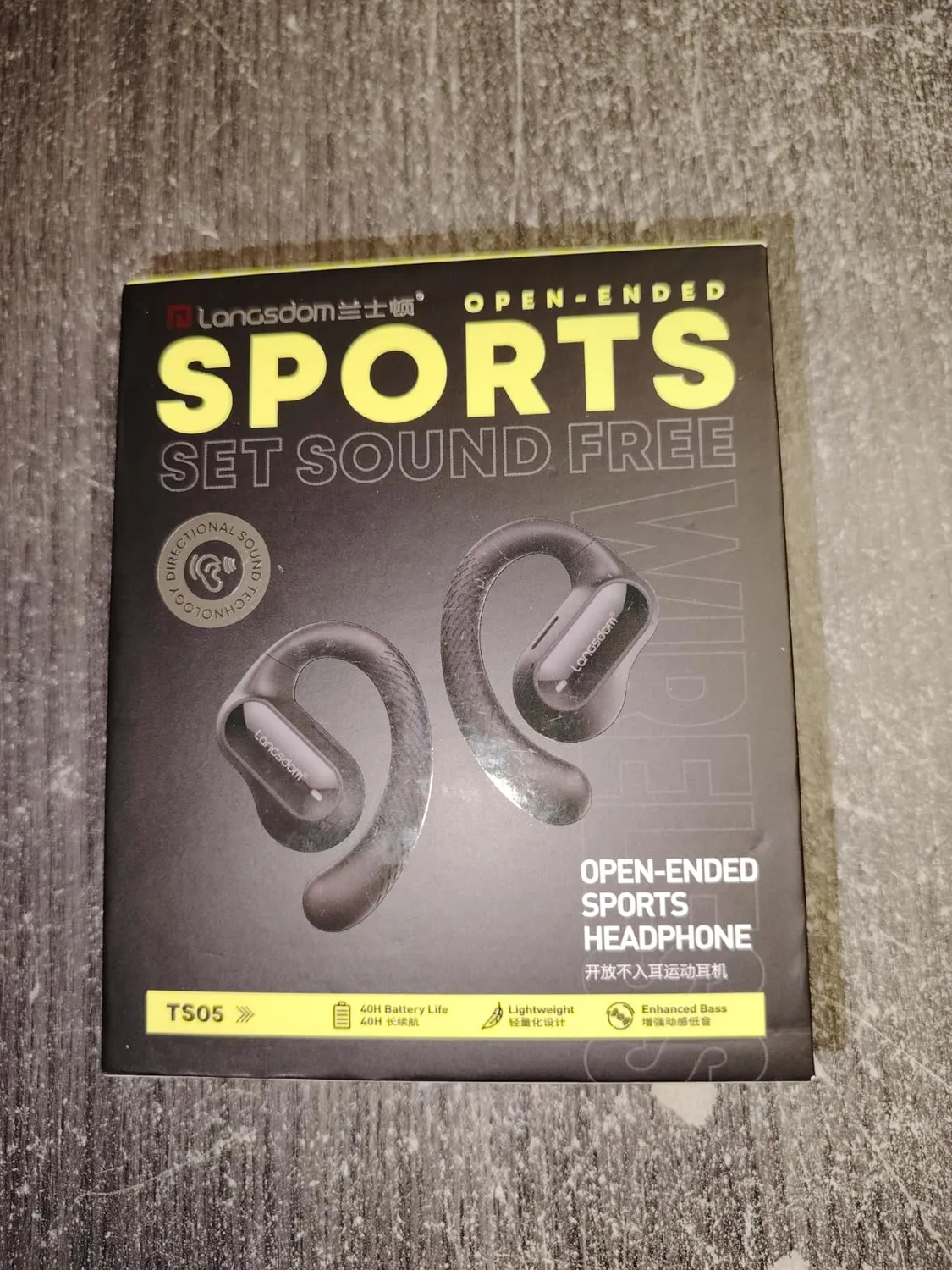 Soundswealth écouteurs bluetooth 5.4 noir 40h IPX5